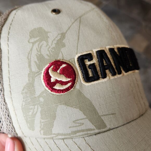 Gander Mountain Mesh Hat Strapback Embroidered Fishing Outdoors Hiking Hunting - Picture 6 of 10
